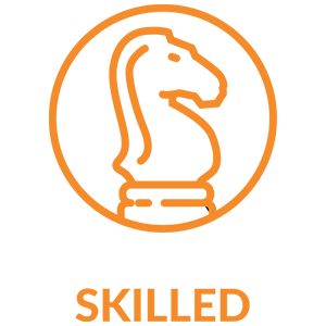 Skilled icon